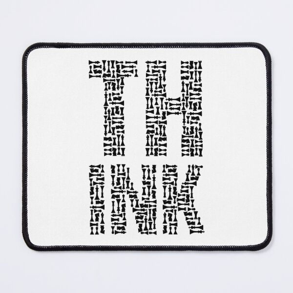 Item preview, Think Chess Player Master Coach Pieces Text Mosaic designed and sold by GrandeDuc.