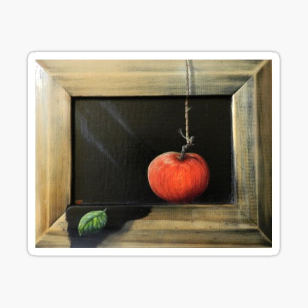 Red Apple Sticker