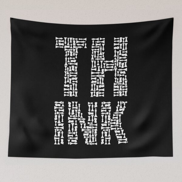 Item preview, Think Chess Player Master Coach Pieces Text Mosaic designed and sold by GrandeDuc.