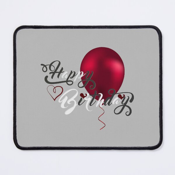 Item preview, Happy Birthday - Classy! (on Light Grey) designed and sold by PawsitiveMum.