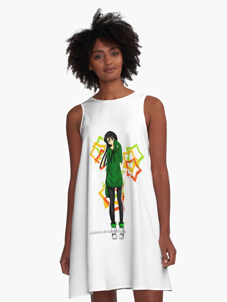 Numbah 3 Kids Next Door Anime Cartoon Number 3 A Line Dress By