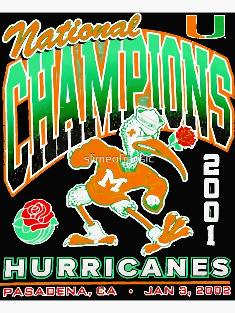 PHOTOS: Miami Hurricanes 2001 national championship