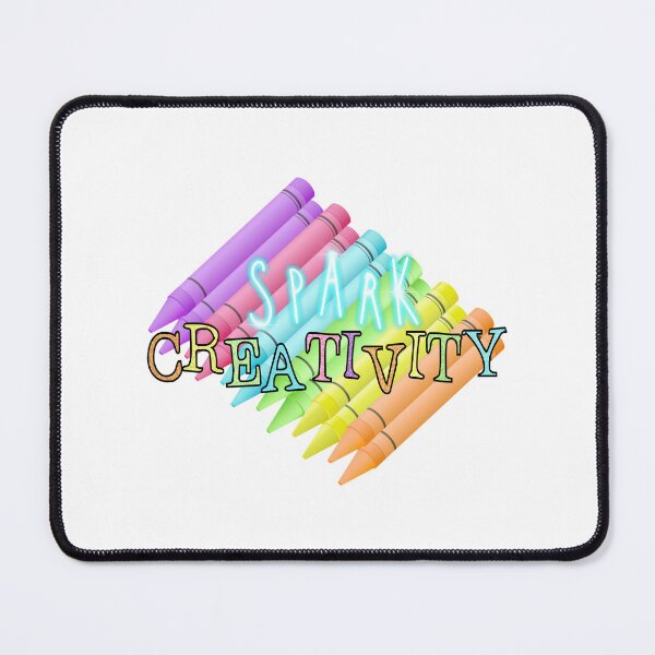 Item preview, Spark Creativity! (on Dark Aqua) designed and sold by PawsitiveMum.