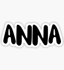 ANNA Sticker