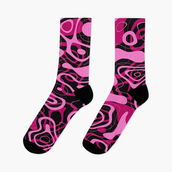 Item preview, Pink abstract curves designed and sold by bradm50.