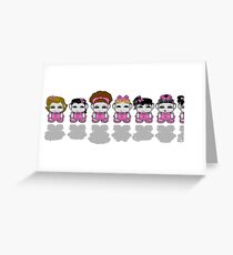 Meraki Ballerinas O'BABYBOT Toy Robot 1.0 Greeting Card