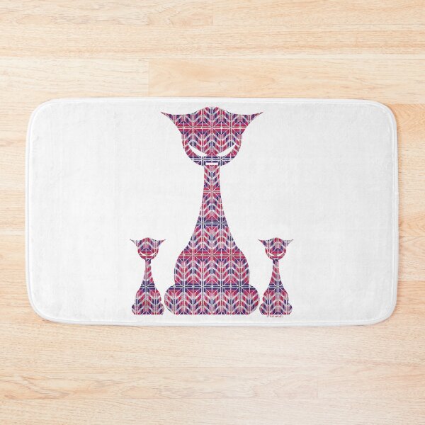Item preview, The Endelbert family the austere looking cats designed and sold by PolairmozaiC.