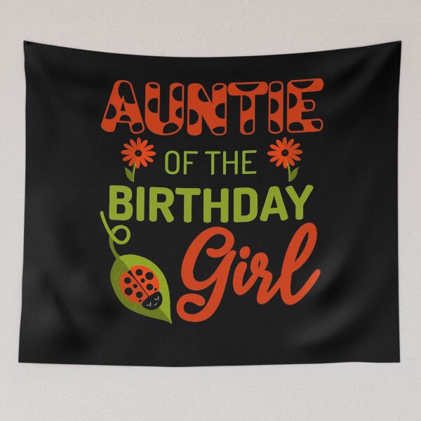 Item preview, Ladybug Birthday Auntie of the Birthday Bday Girl Matching designed and sold by JokeGysen.