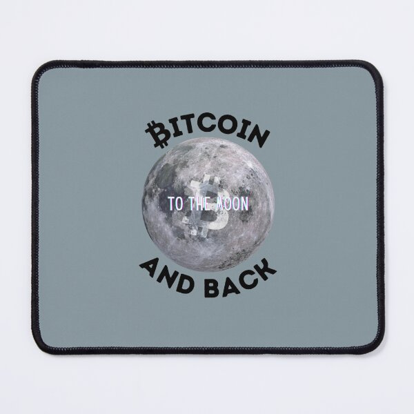 Item preview, Bitcoin to the moon and back designed and sold by Crypmetal.