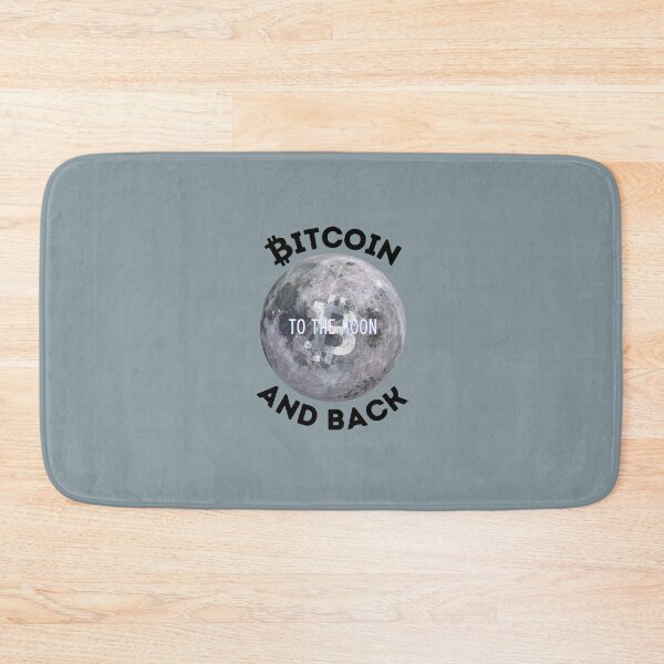 Item preview, Bitcoin to the moon and back designed and sold by Crypmetal.