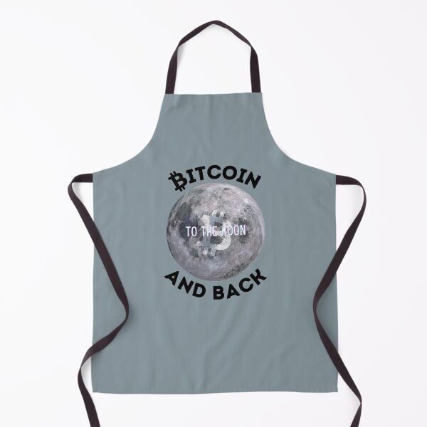 Item preview, Bitcoin to the moon and back designed and sold by Crypmetal.
