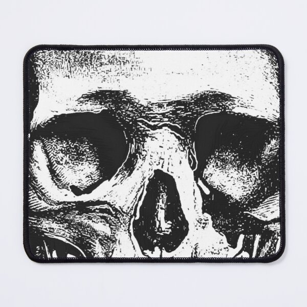 Item preview, Black and White Skull and Skulls: Edited Vintage Style Skull Engraving By Emma Dent (1877) designed and sold by TeachUrb.