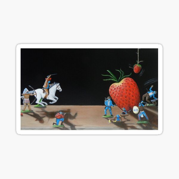 Still Life with PPE 3 (goldrush) Sticker
