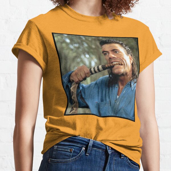 Jean Claude Van Damme Morsure de serpent T-shirt classique