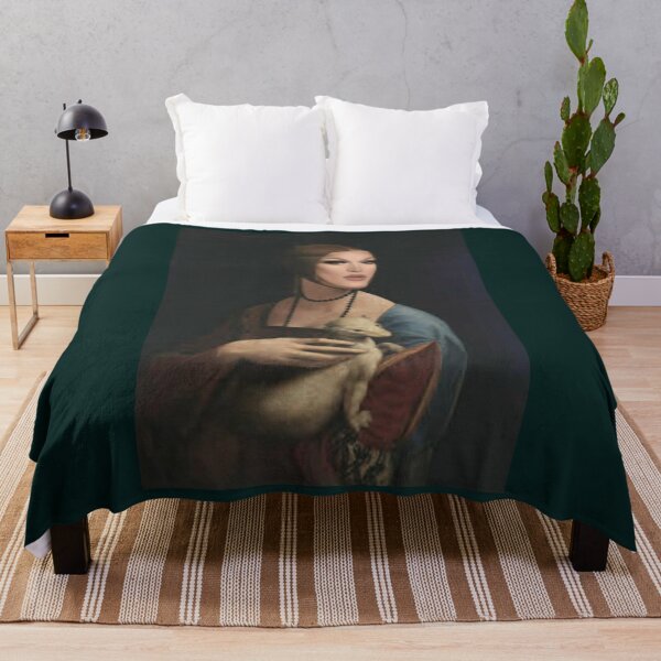 Item preview, Lady Camden with an Ermine Photographic Print designed and sold by Theprintshophi.