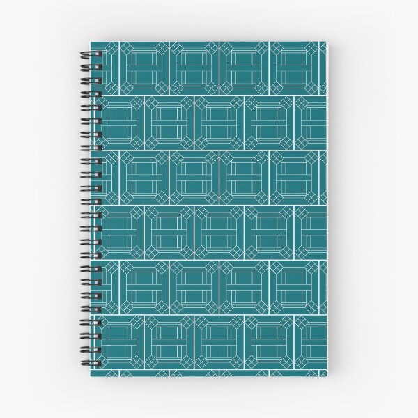 Item preview, Petrol Blue Geometric Pattern designed and sold by shadowbright.
