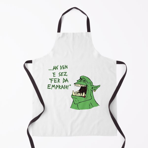 Item preview, Ork - 'an den e sez "fer da emprah!"' designed and sold by Ragetroll.