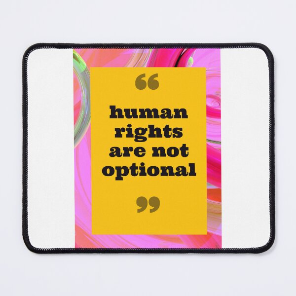 Item preview, Human rights are not optional designed and sold by Delicarte.