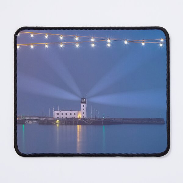 Item preview, Scarborough Lighthouse At Night, North Yorkshire designed and sold by Alisonchambers2.