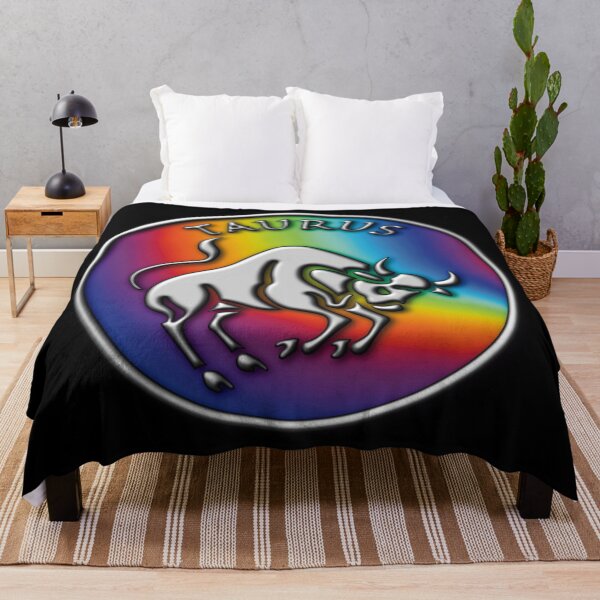 Item preview, Tarus the Bull Star Sign Astrology Zodiac Rainbow Birth Sign Horoscope Earth Sign designed and sold by stuartsemporium.