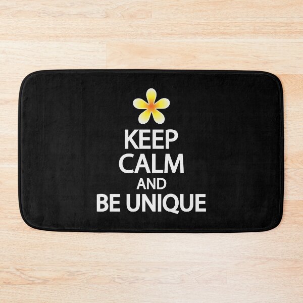 Item preview, Keep calm and be unique designed and sold by Colorfulandfun.