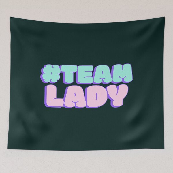 Item preview, teamlady, Lady Camden, Lady Camden drag queen, team Lady Sticker designed and sold by Theprintshophi.