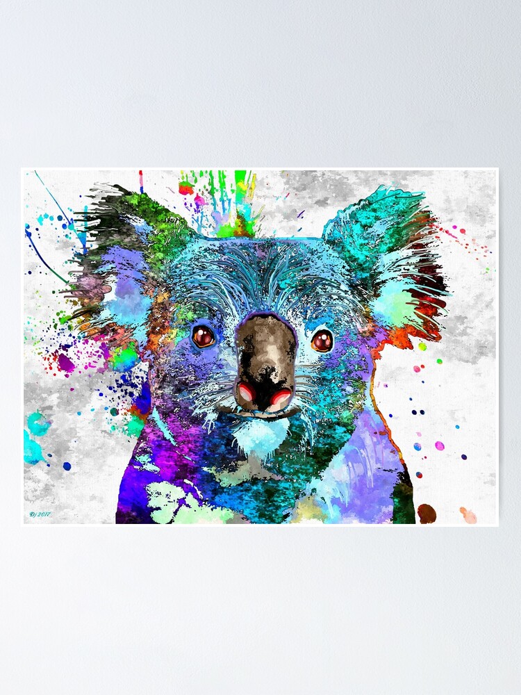 Koala Wall Decor in Canvas, Murals, Tapestries, Posters & More