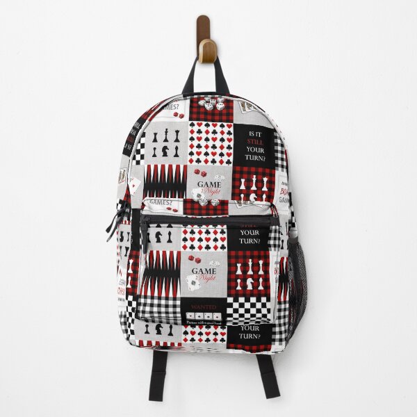 Item preview, Game night patchwork, black, red, white designed and sold by Fibracreativa.