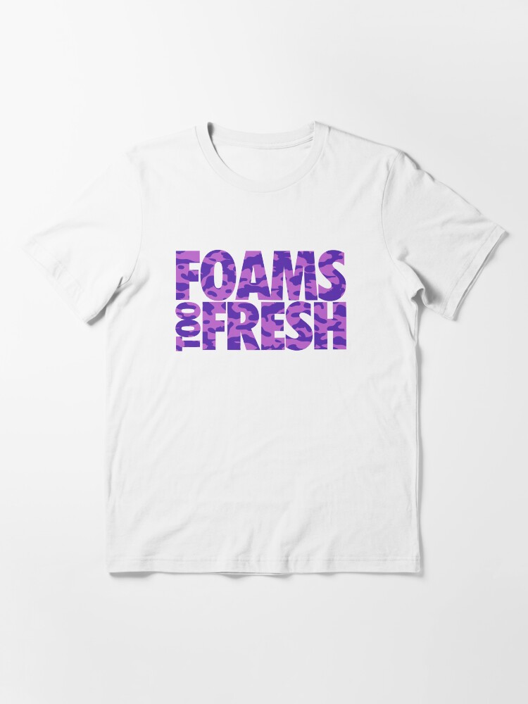 shirts to match purple camo foamposites