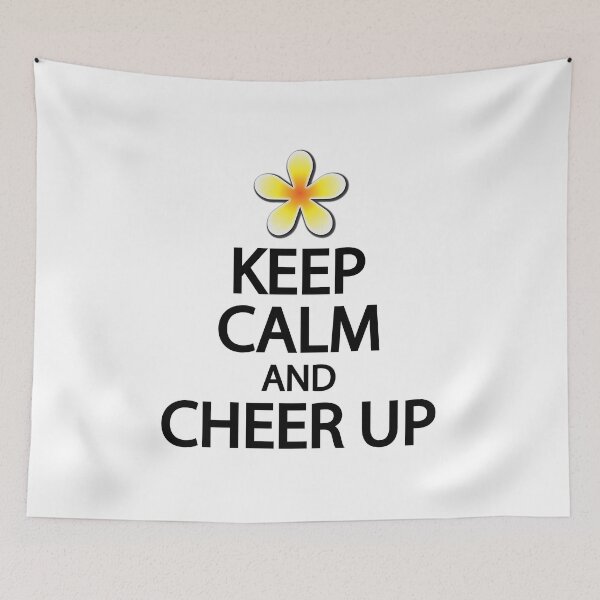 Item preview, Keep calm and cheer up designed and sold by Colorfulandfun.