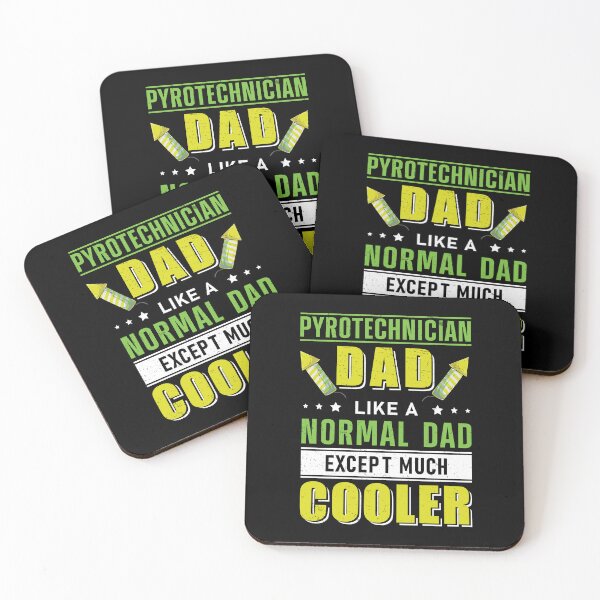 Item preview, Pyrotechnician Dad Much Cooler Fireworks Director designed and sold by StrongShirts.