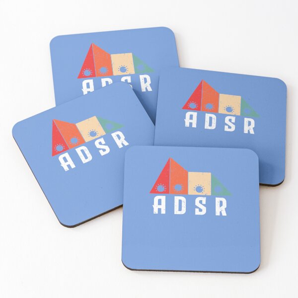Item preview, ADSR Modular Life Bass Kick Classic T-Shirt designed and sold by FlorianBokemul.