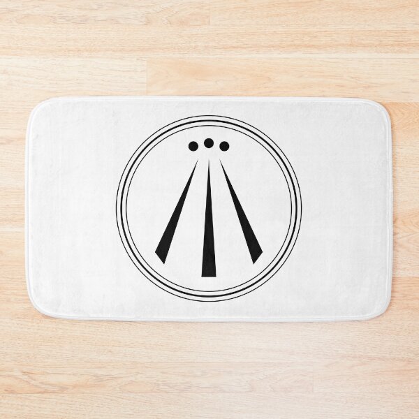 Item preview, Black Awen Celtic Symbol designed and sold by patterniastudio.