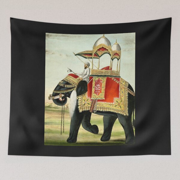 Item preview, Vintage Decorated Elephant With Howdah Painting Classic T-Shirt designed and sold by TressaLett.