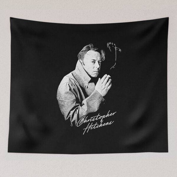 Item preview, Christopher Hitchens  Retro Style Fan Design T-Shirt designed and sold by EbonyCo10.