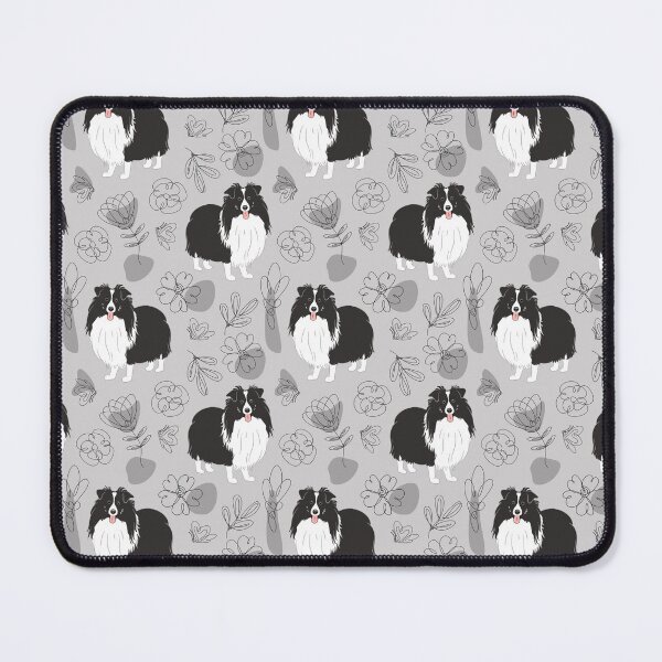 Item preview, Cute Black White Sheltie Dog Shetland Sheepdog designed and sold by Lulupainting.