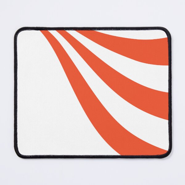 Item preview, Orange and White Wave designed and sold by LAEC-Shop.