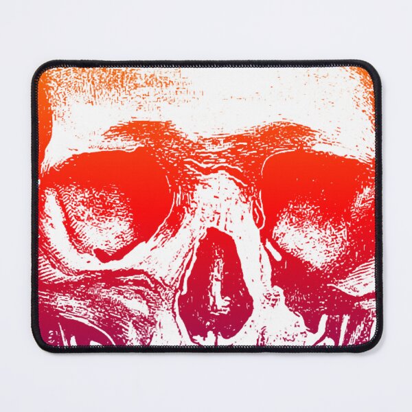 Item preview, Colorful Skull and Skulls: Edited Vintage Style Skull Engraving By Emma Dent (1877) designed and sold by TeachUrb.