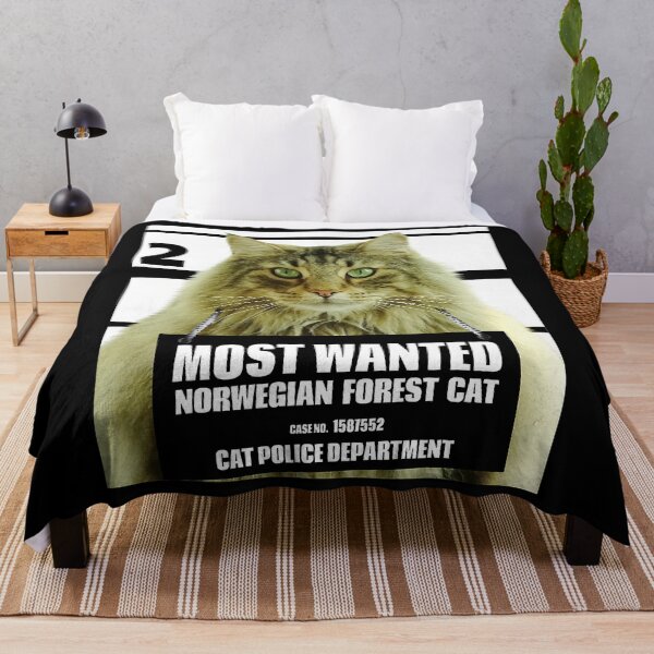 Item preview, Most Wanted Norwegian Forest Cat Feline designed and sold by HardiKel.