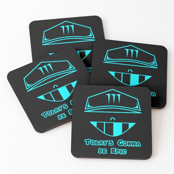 Item preview, Today's Gonna Be Epic in Aqua Blue designed and sold by artOfCal013.