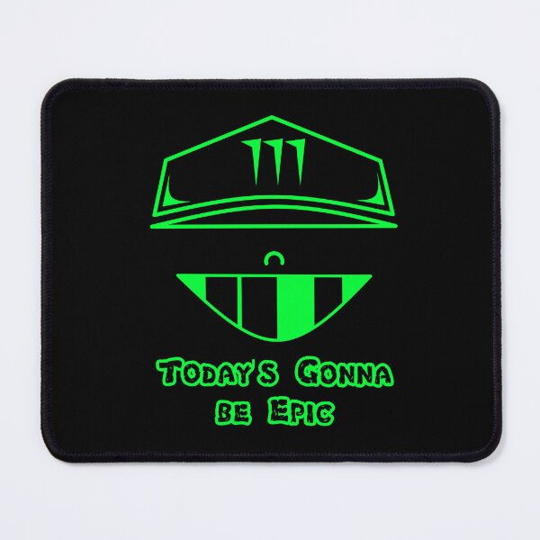 Item preview, Today's Gonna Be Epic in Neon Green designed and sold by artOfCal013.