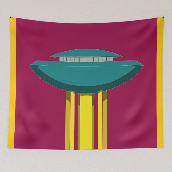 Item preview, Haukilahti Water Tower, Poster, Artwork, Architecture Print, Wall Art, Home Decor, Artwork, Custom Art, Wall Print, Brutalist Print designed and sold by sketchingarchi.
