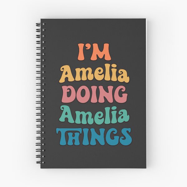 Item preview, Amelia Funny Retro First Name designed and sold by Americandude.