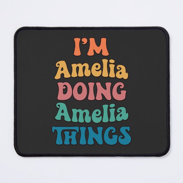 Item preview, Amelia Funny Retro First Name designed and sold by Americandude.