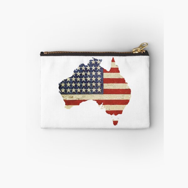 Item preview, American Australian Vintage Flag Map designed and sold by drubdrub.