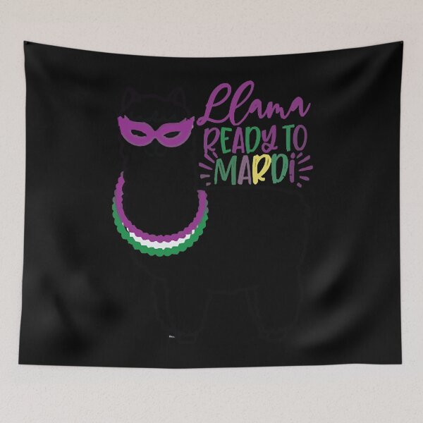Item preview, Llama ready for Mardi  designed and sold by oniellcdlarnerm.