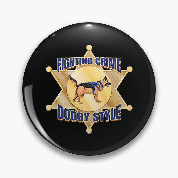 Item preview, Fighting Crime Doggy Style - K9 Police Dog Premium designed and sold by AmeliaWcal.