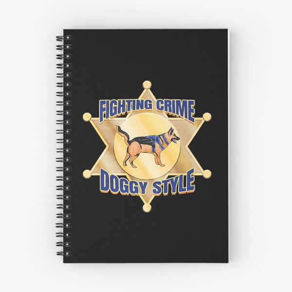Item preview, Fighting Crime Doggy Style - K9 Police Dog Premium designed and sold by AmeliaWcal.