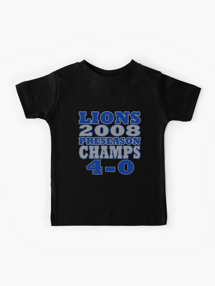 Funny Lions Football Preseason Champs 2008' Men's T-Shirt