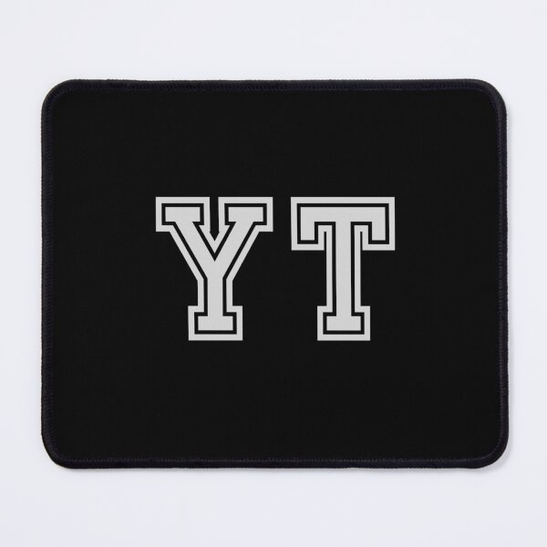 Item preview, Y.T. Varsity Initials | Varsity Letters | Black And White | Personalised Gift designed and sold by Avo And Sriracha.